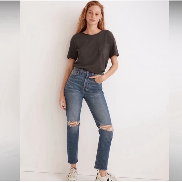 Madewell The Perfect Vintage Crop Jean size 27 - Picture 1 of 8